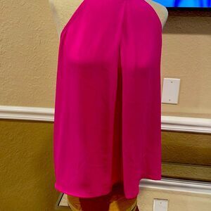 Dina Be Vibrant pink Halter top size Medium perfect top for a night out!